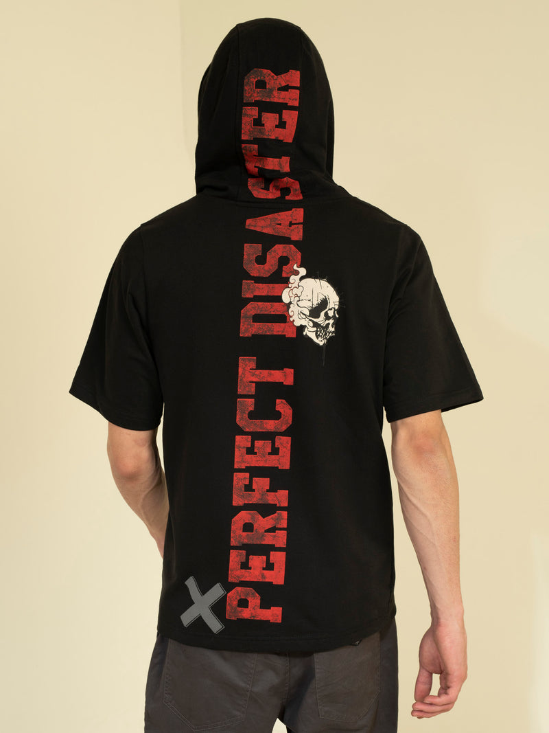 Punk Black Sweatshirt PERFECT-DISASTER