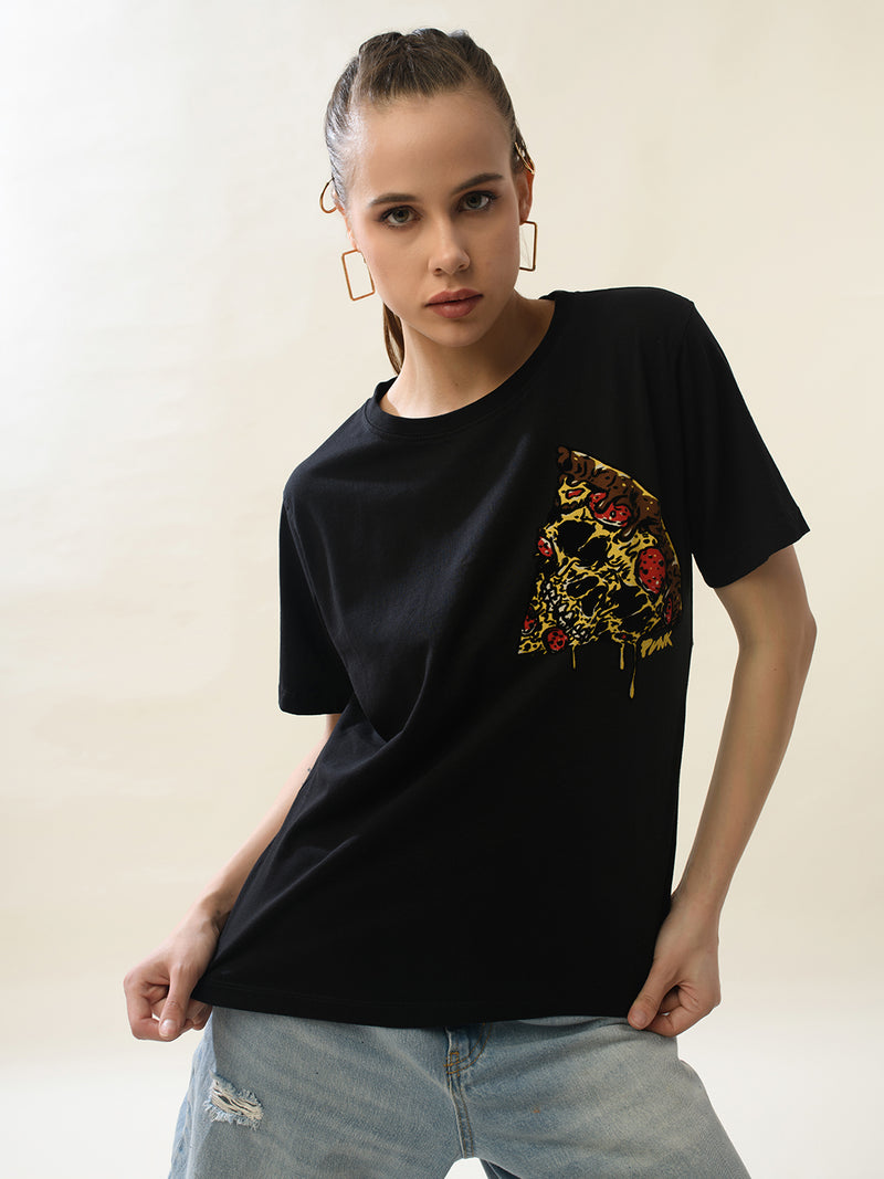 PIZZA-SLICE Women’s T-Shirt | PUNK Buddy Set – New In Drop