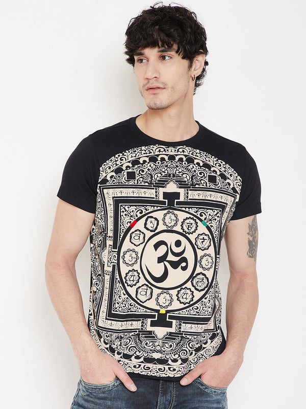 Punk AUM Black T-Shirt