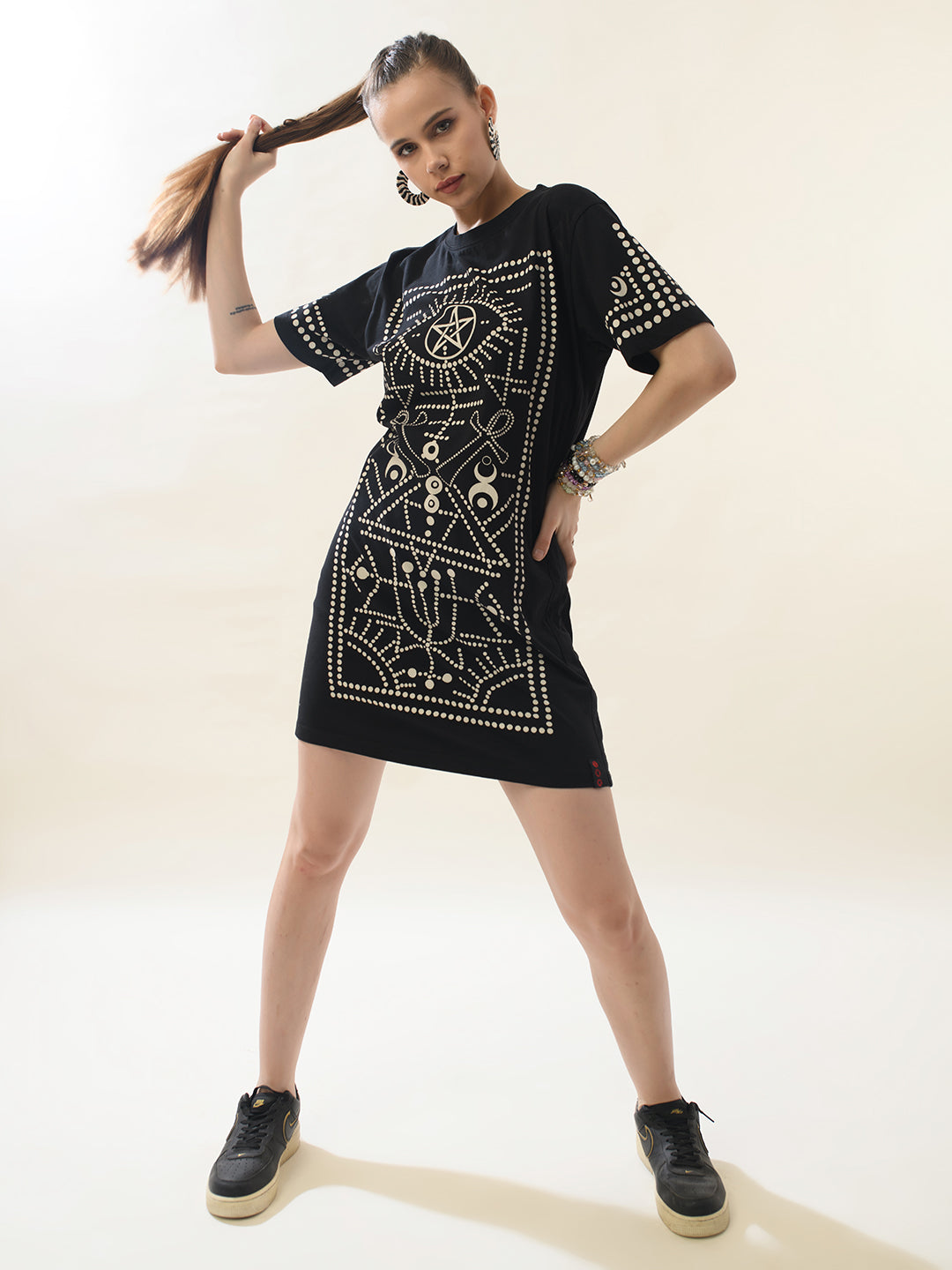 DOT-GOTHIC Dress | New In by PUNK – Concert, Party & College Wear