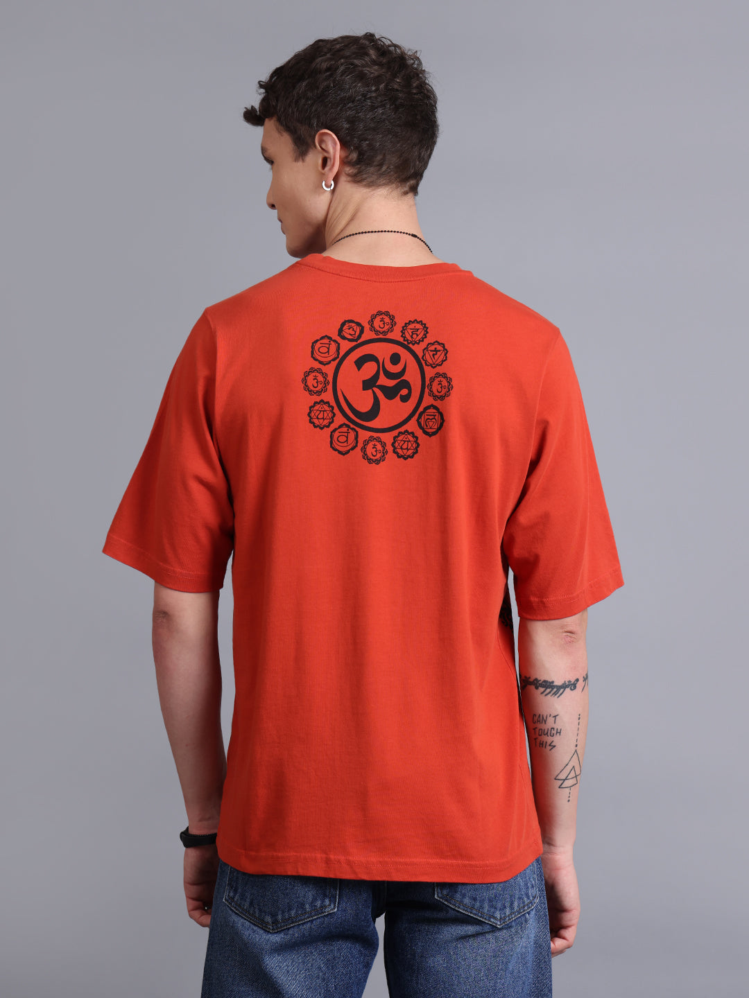 OM Rust Oversized T-Shirt | Gothic Streetwear by PUNK | New In
