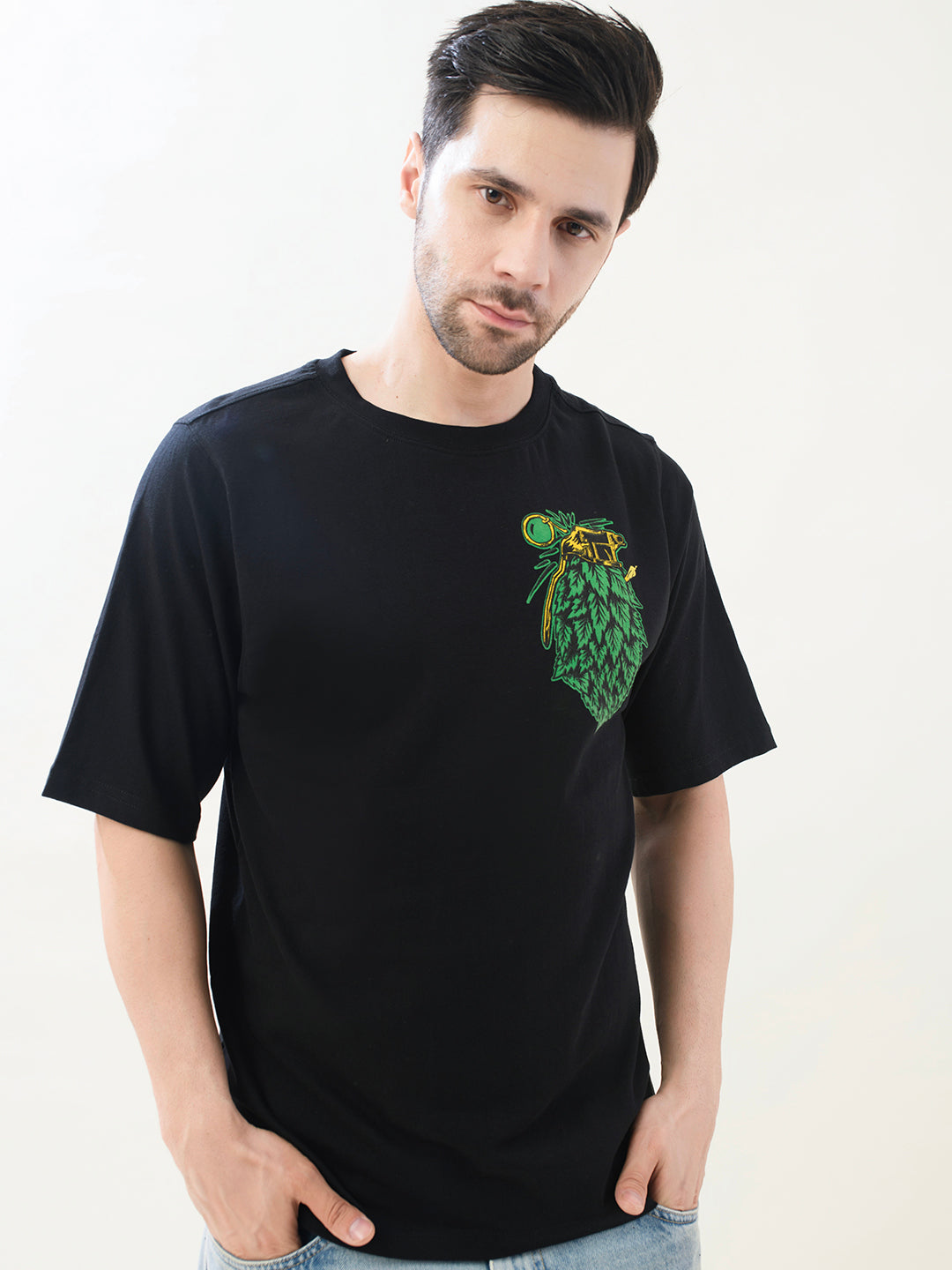 HERB-ATTACK Oversized T-Shirt | PUNK Weed Collection – New In