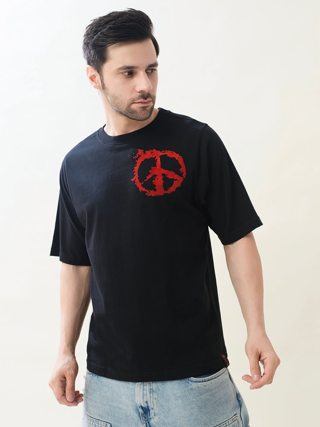 PEACE-DOPE Oversized T-Shirt | PUNK Weed Collection – New In