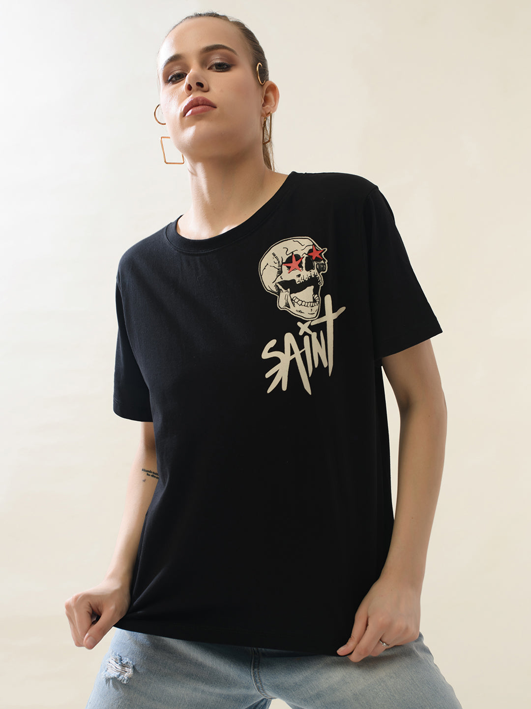 SAINT Women’s T-Shirt | PUNK Buddy Set – New In Drop