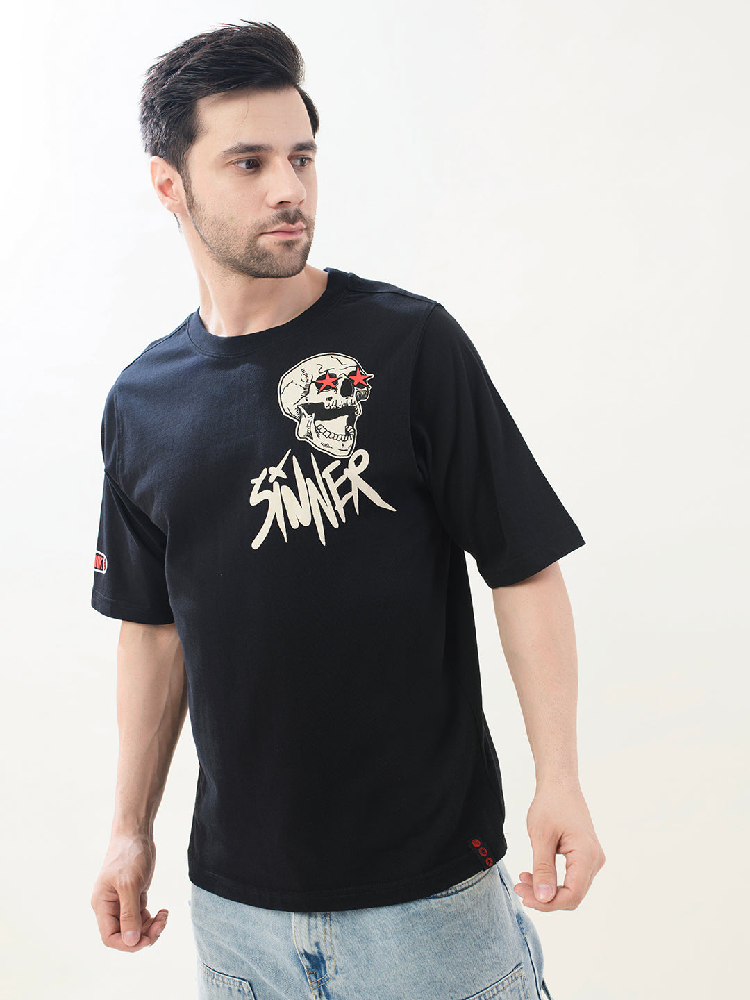 SINNER Oversized T-Shirt | PUNK Buddy Set – New In for Men