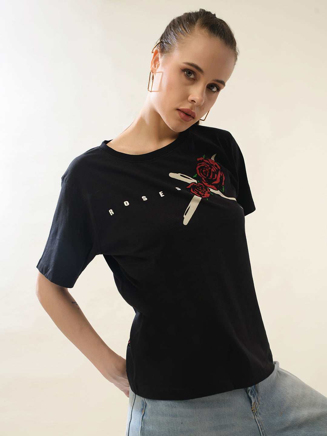 ROSES Women’s T-Shirt | PUNK Buddy Set – New In Drop