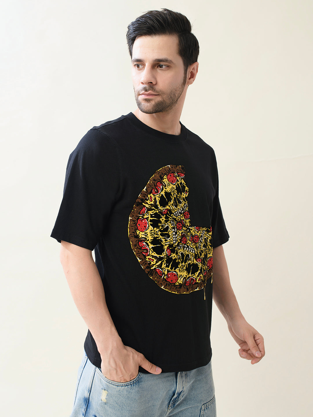 PIZZA Oversized T-Shirt | PUNK Buddy Set – New In for Men