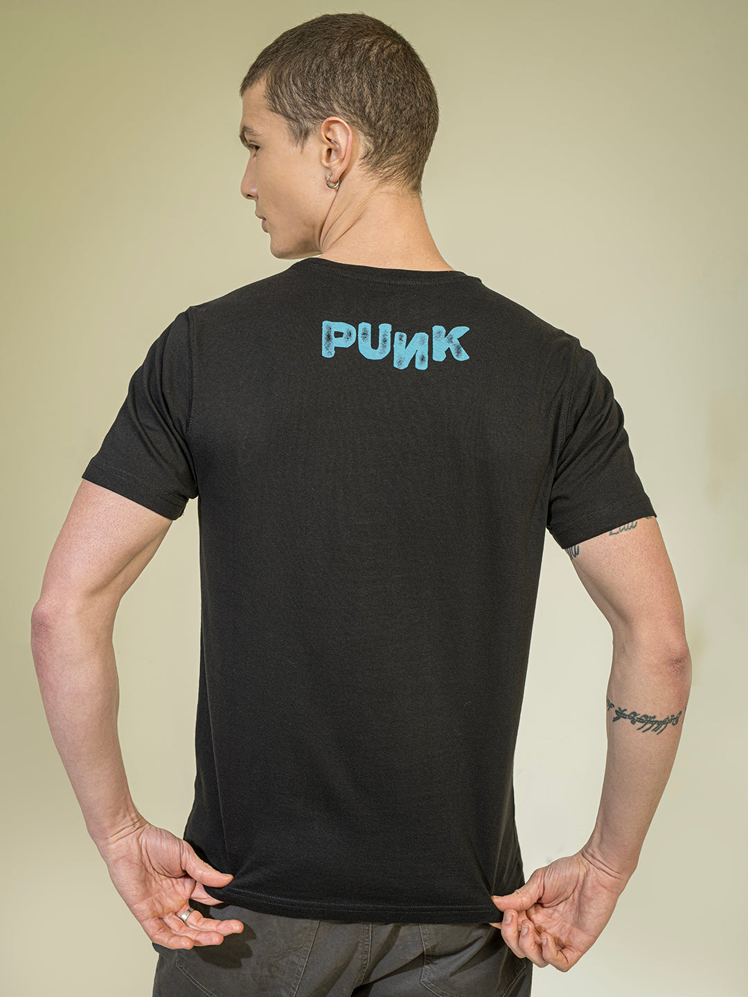 Punk GOTHIC-MOON Black Tshirt