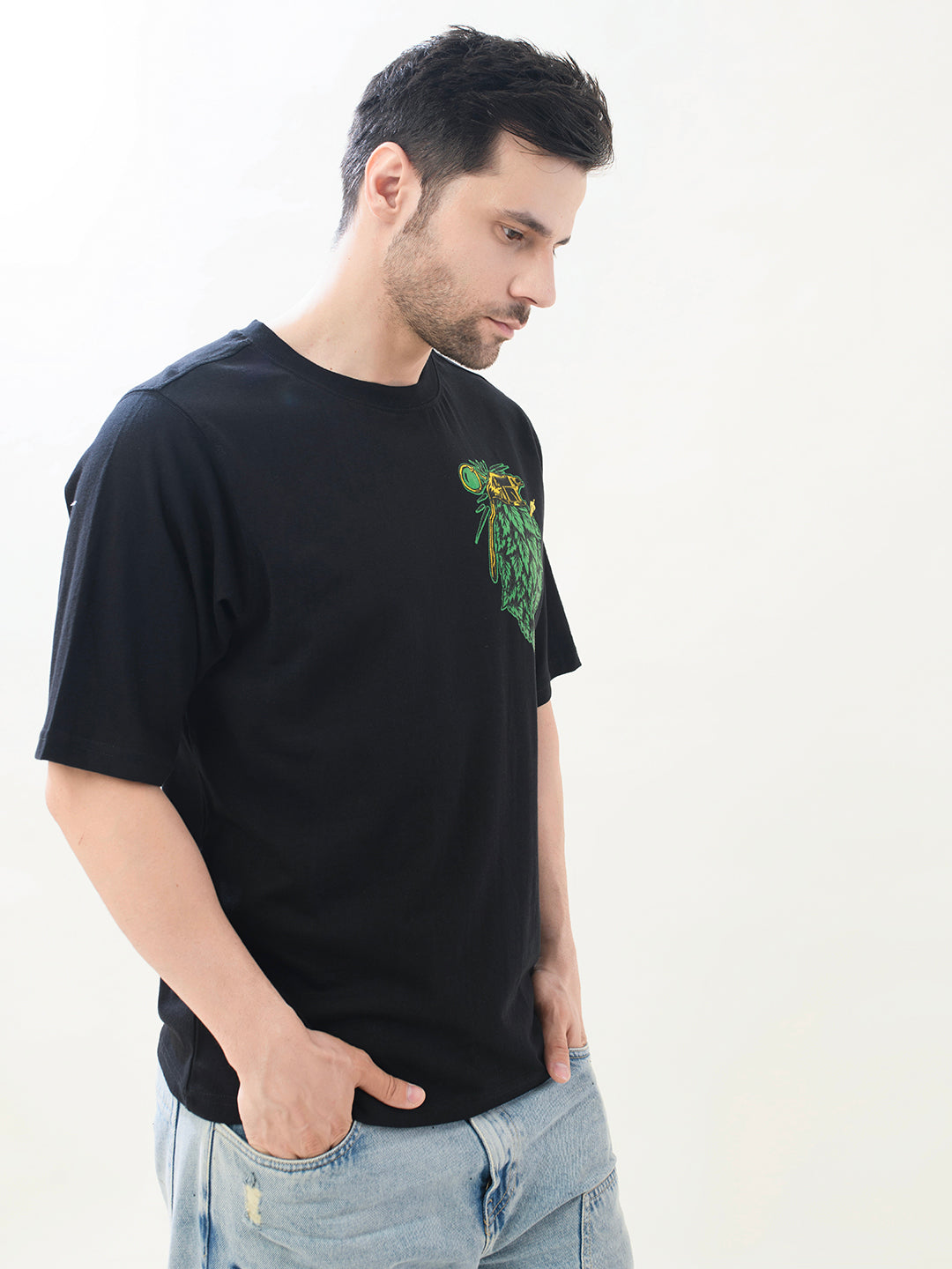 HERB-ATTACK Oversized T-Shirt | PUNK Weed Collection – New In