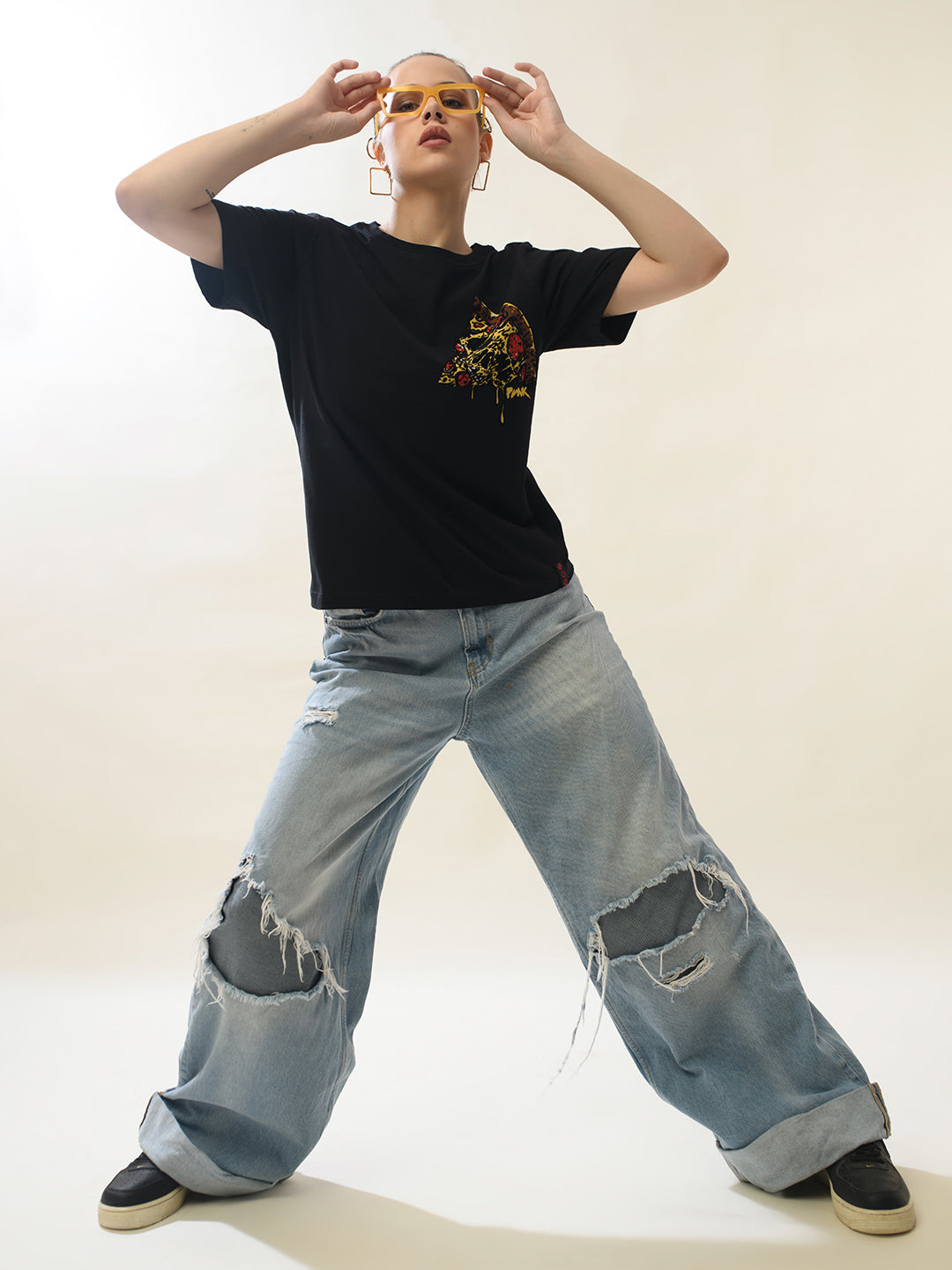 PIZZA-SLICE Women’s T-Shirt | PUNK Buddy Set – New In Drop