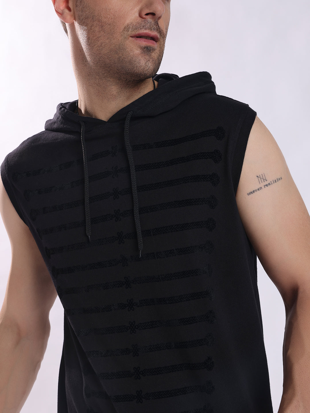 PUNK Goth Parade Sleeveless T-Shirt – Black | Bold & Edgy