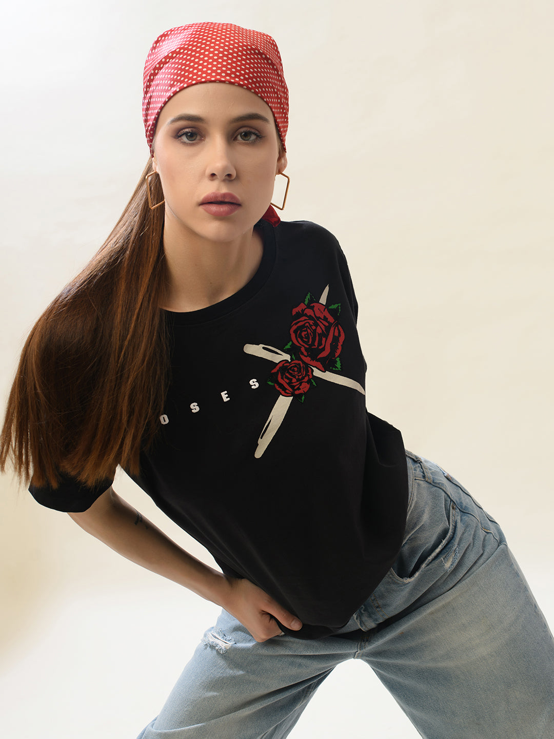 ROSES Women’s T-Shirt | PUNK Buddy Set – New In Drop