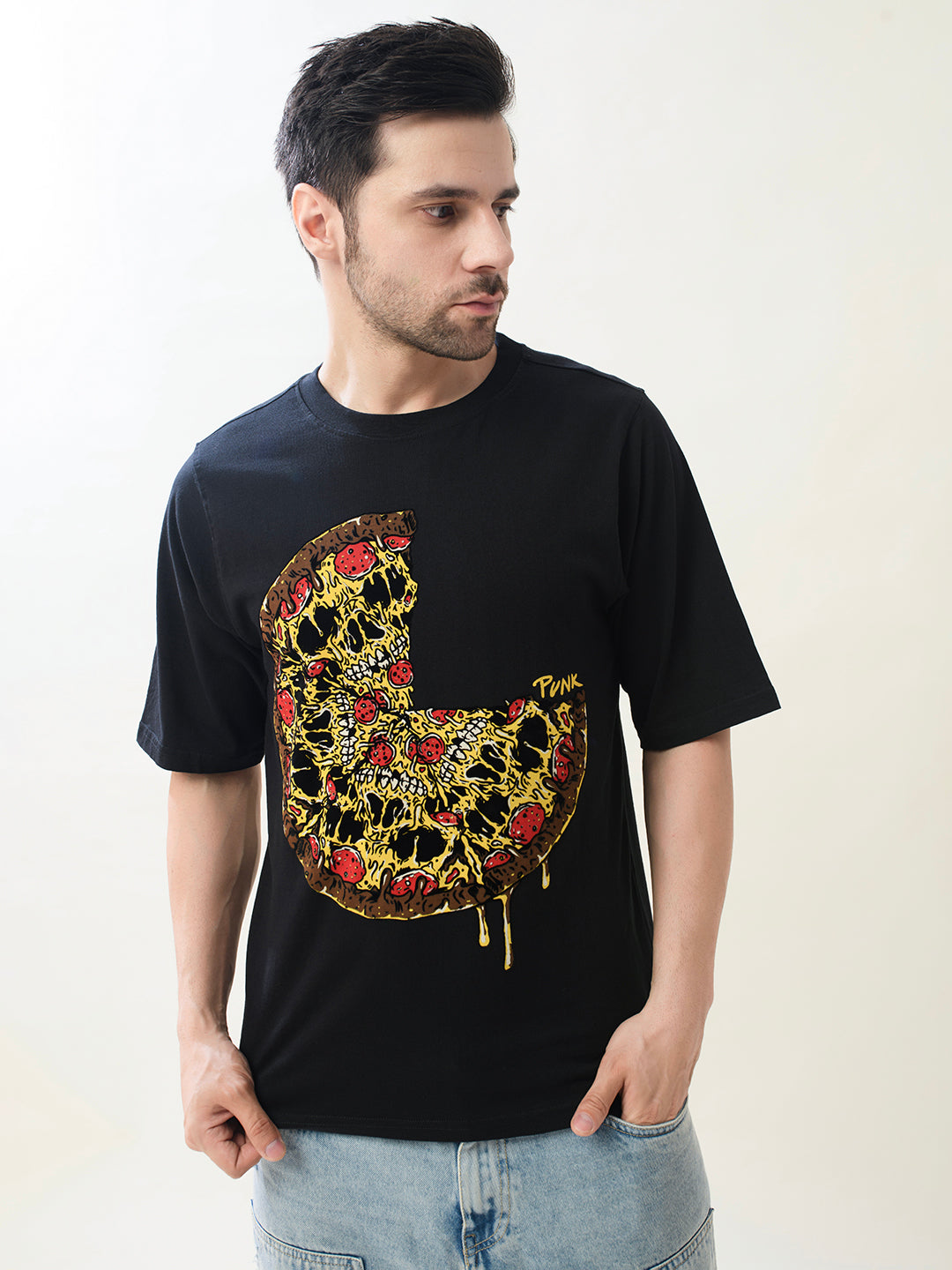 PIZZA Oversized T-Shirt | PUNK Buddy Set – New In for Men