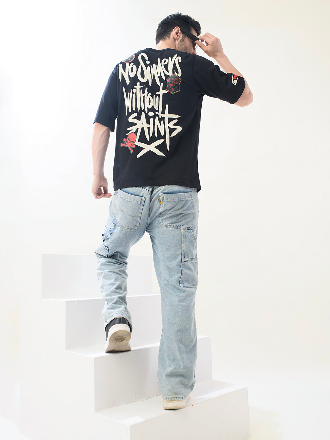 SINNER Oversized T-Shirt | PUNK Buddy Set – New In for Men