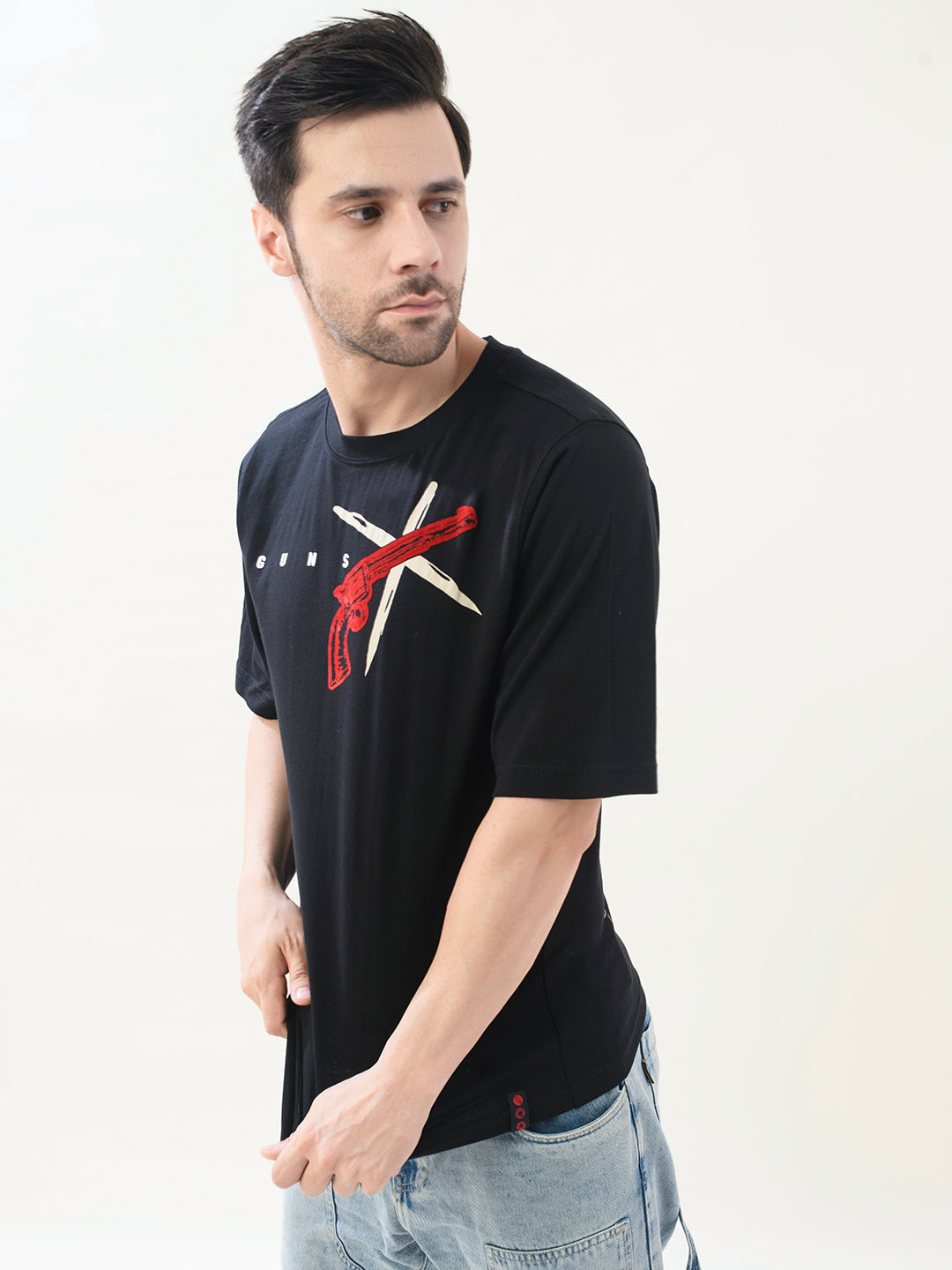 GUNS Oversized T-Shirt | PUNK Buddy Set – New In for Men