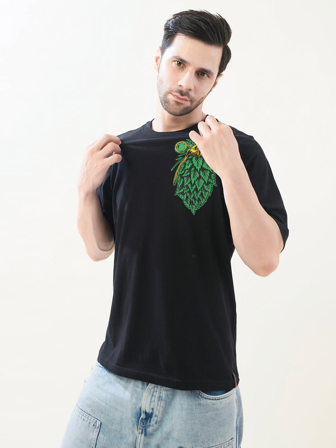 HERB-ATTACK Oversized T-Shirt | PUNK Weed Collection – New In
