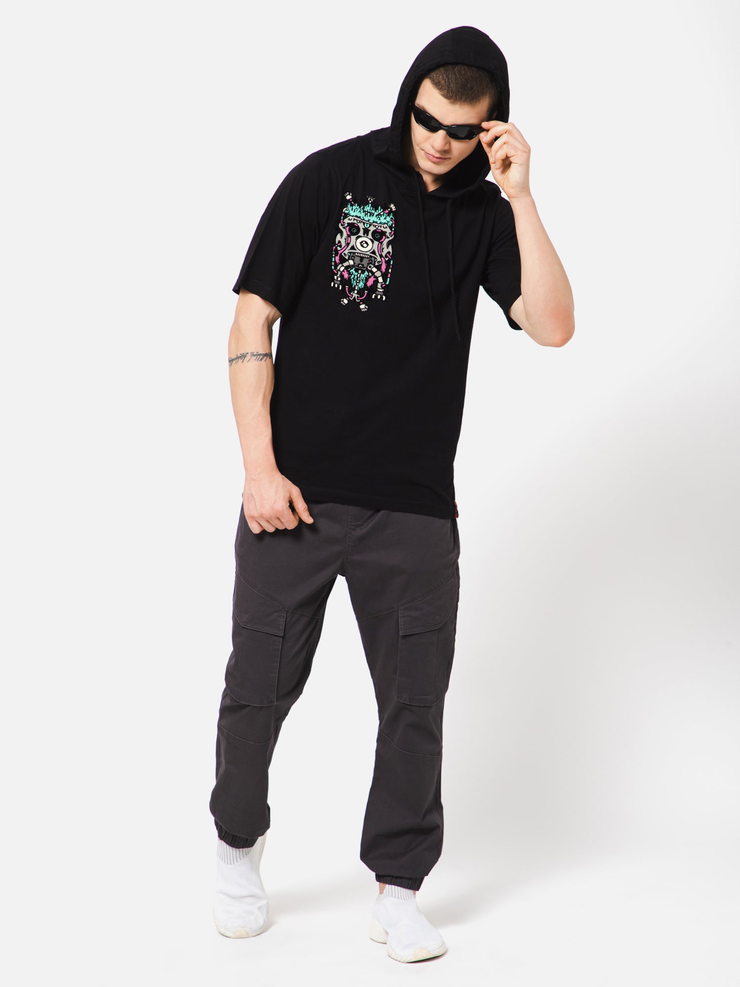 トップス Punkandyo PUNKANDYO NO ZIP P&Y HOODIE CAROLINA BLUE (Size XL) - blue room