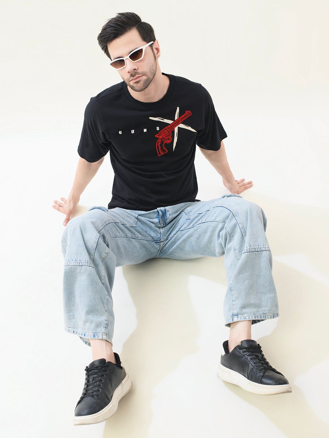 GUNS Oversized T-Shirt | PUNK Buddy Set – New In for Men