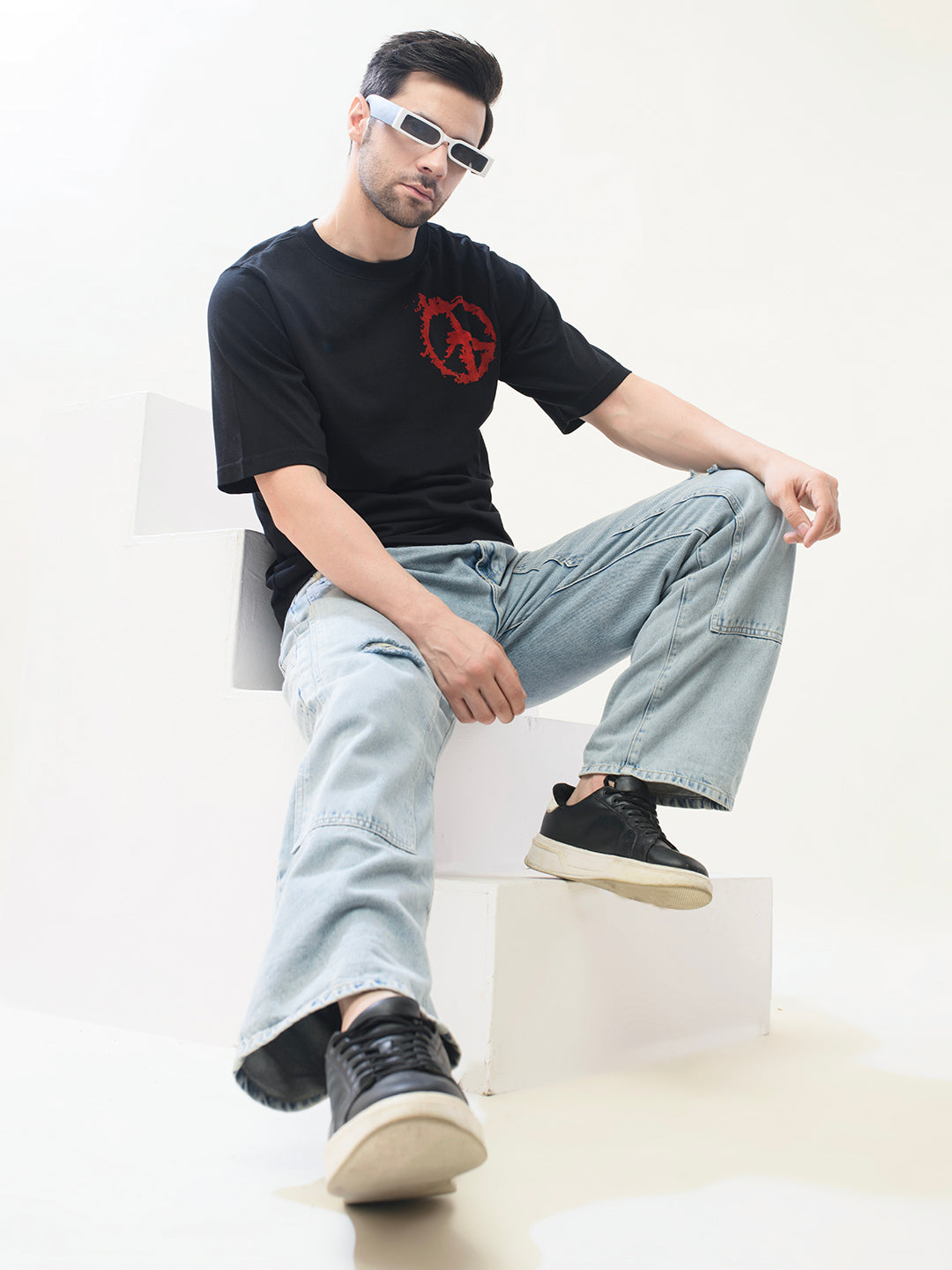 PEACE-DOPE Oversized T-Shirt | PUNK Weed Collection – New In