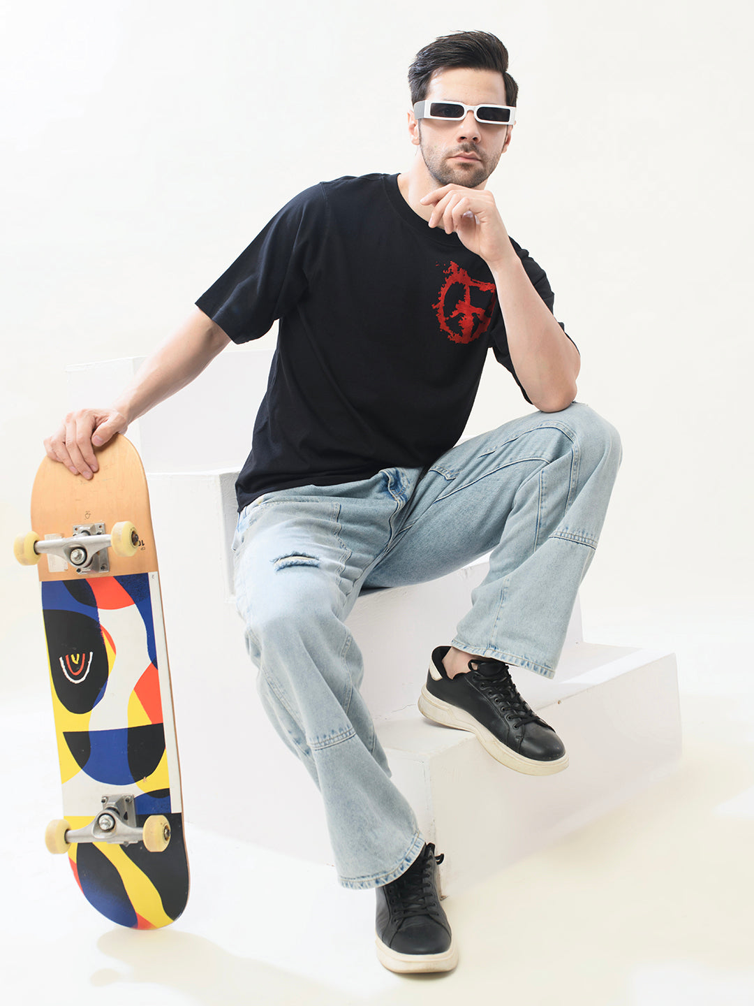 PEACE-DOPE Oversized T-Shirt | PUNK Weed Collection – New In