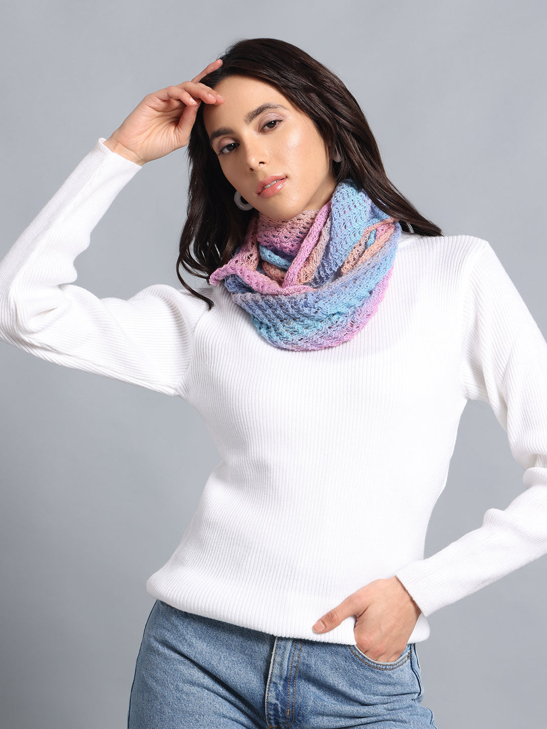 PUNK Multicolor Scarves & Snoods – Fresh Vibes, Bold Looks