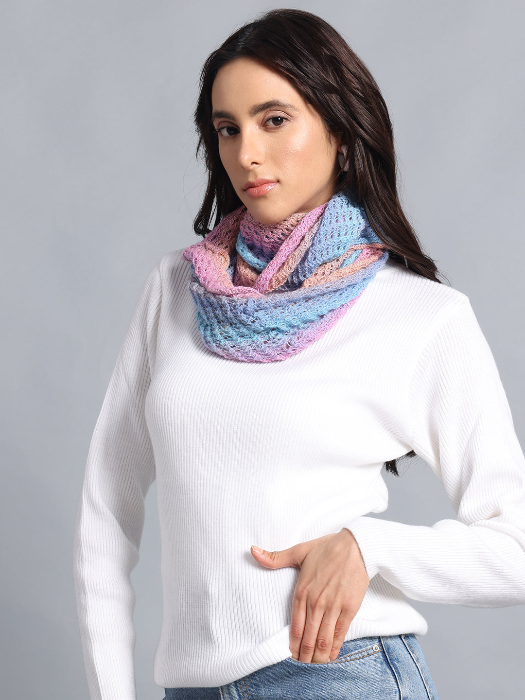 PUNK Multicolor Scarves & Snoods – Fresh Vibes, Bold Looks