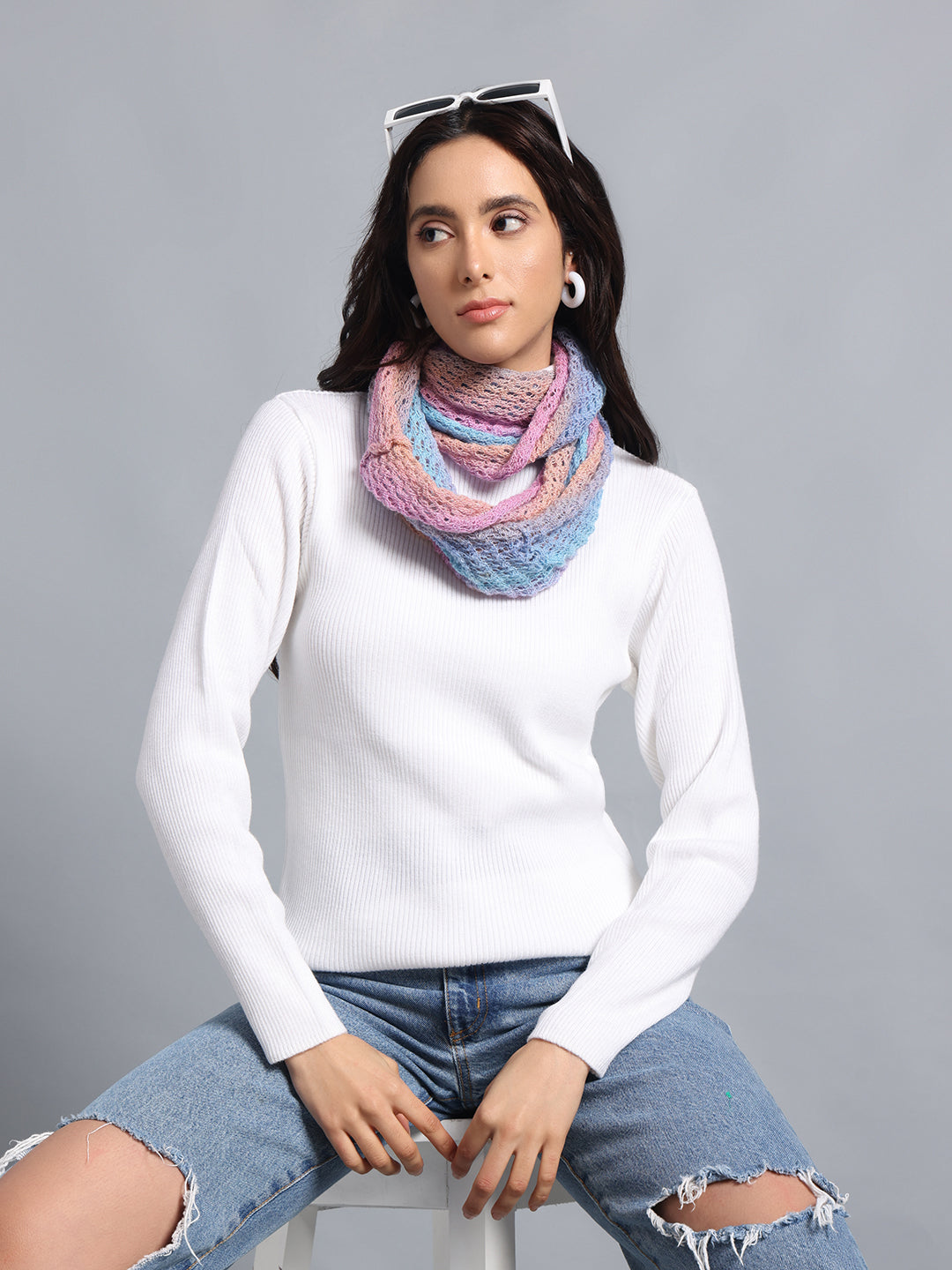 PUNK Multicolor Scarves & Snoods – Fresh Vibes, Bold Looks