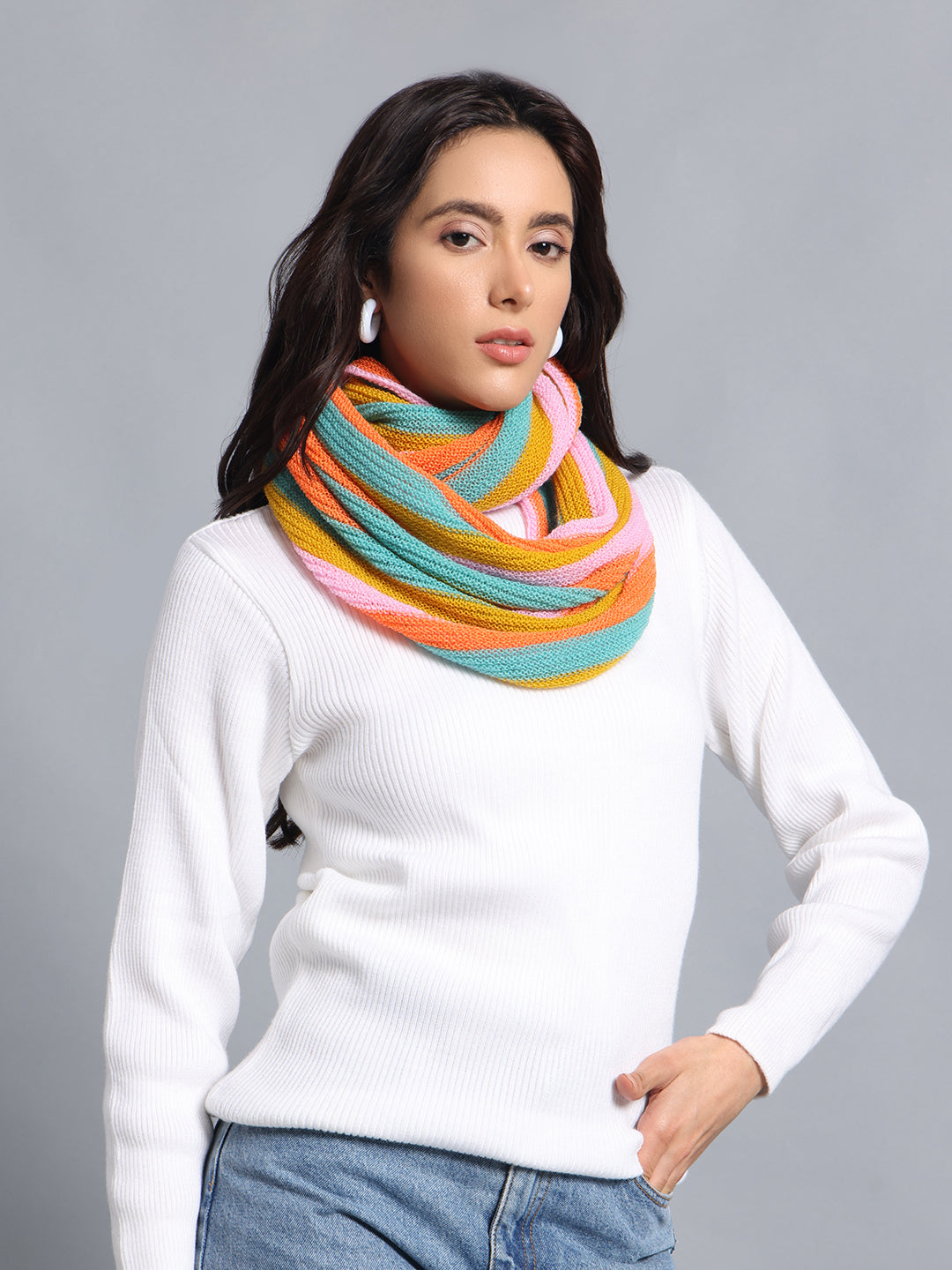 PUNK Multicolor Scarves, Mufflers & Snoods – Bold Style for Every Season