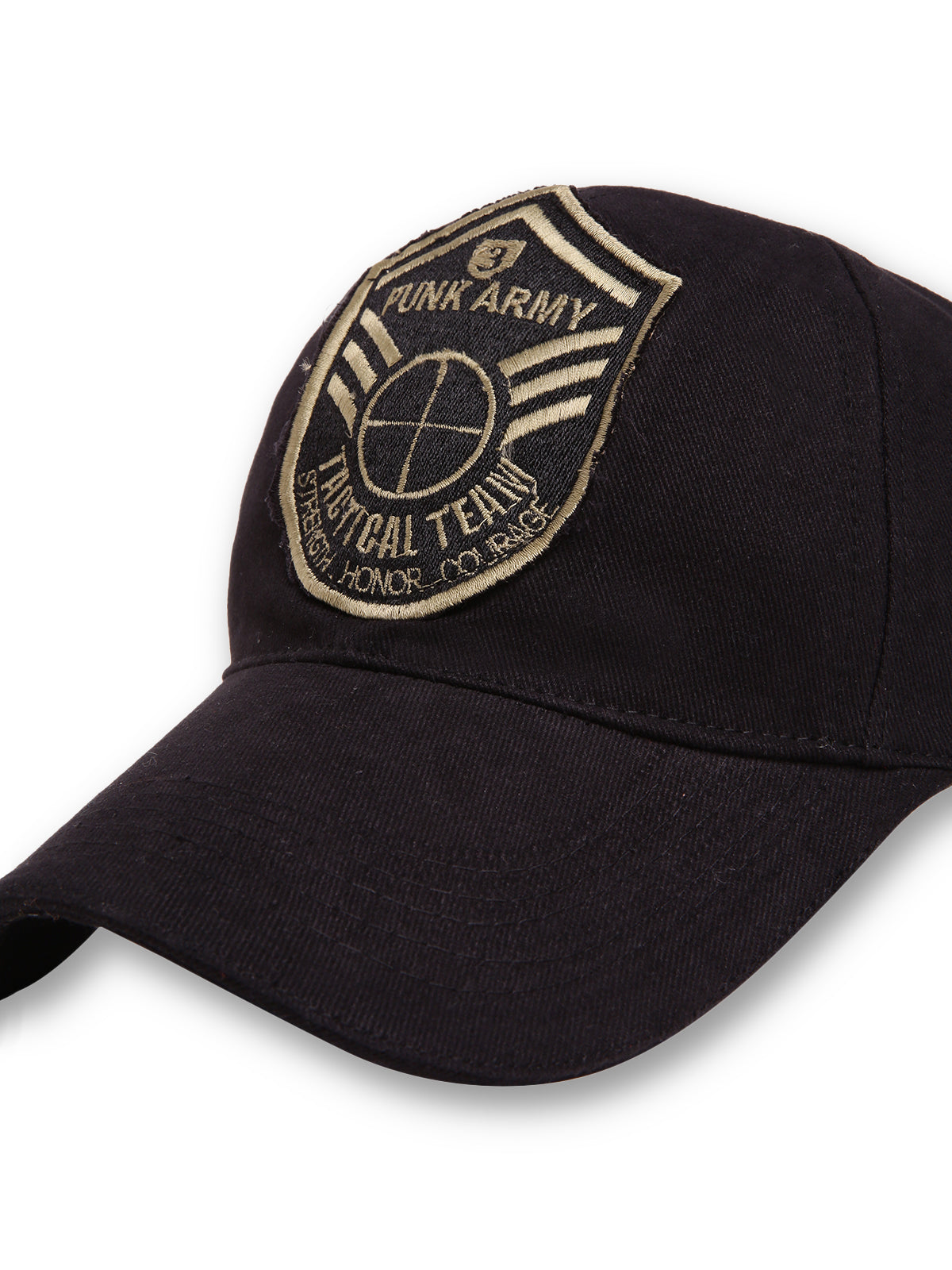 Buy Punk Army Cap Black