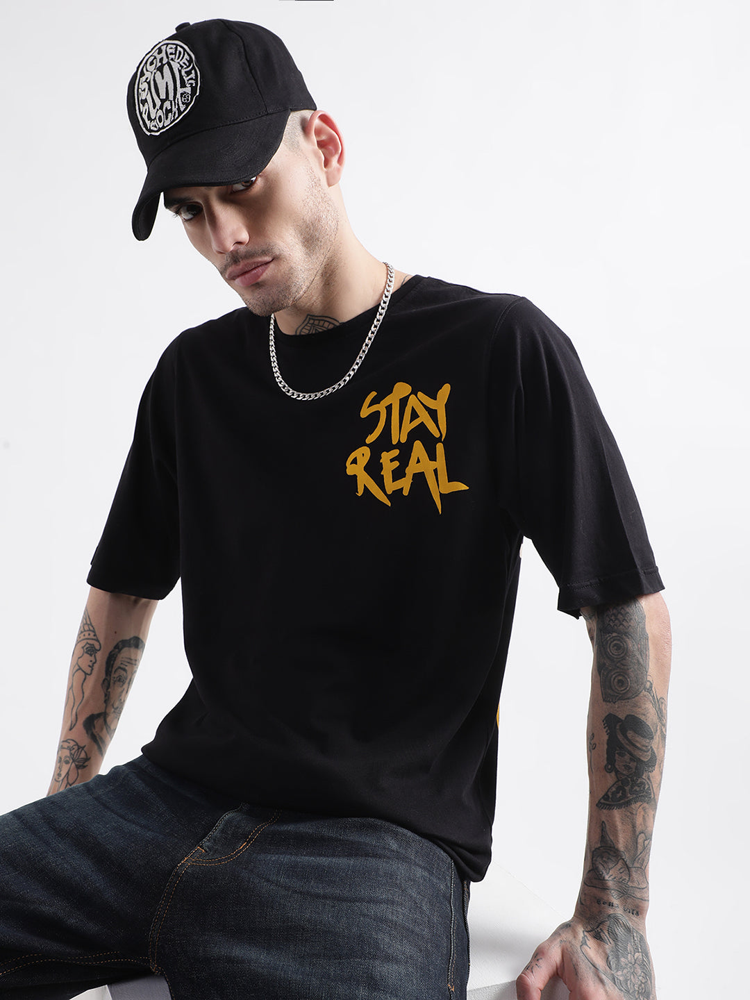 Punk Psychedelic Black Cap