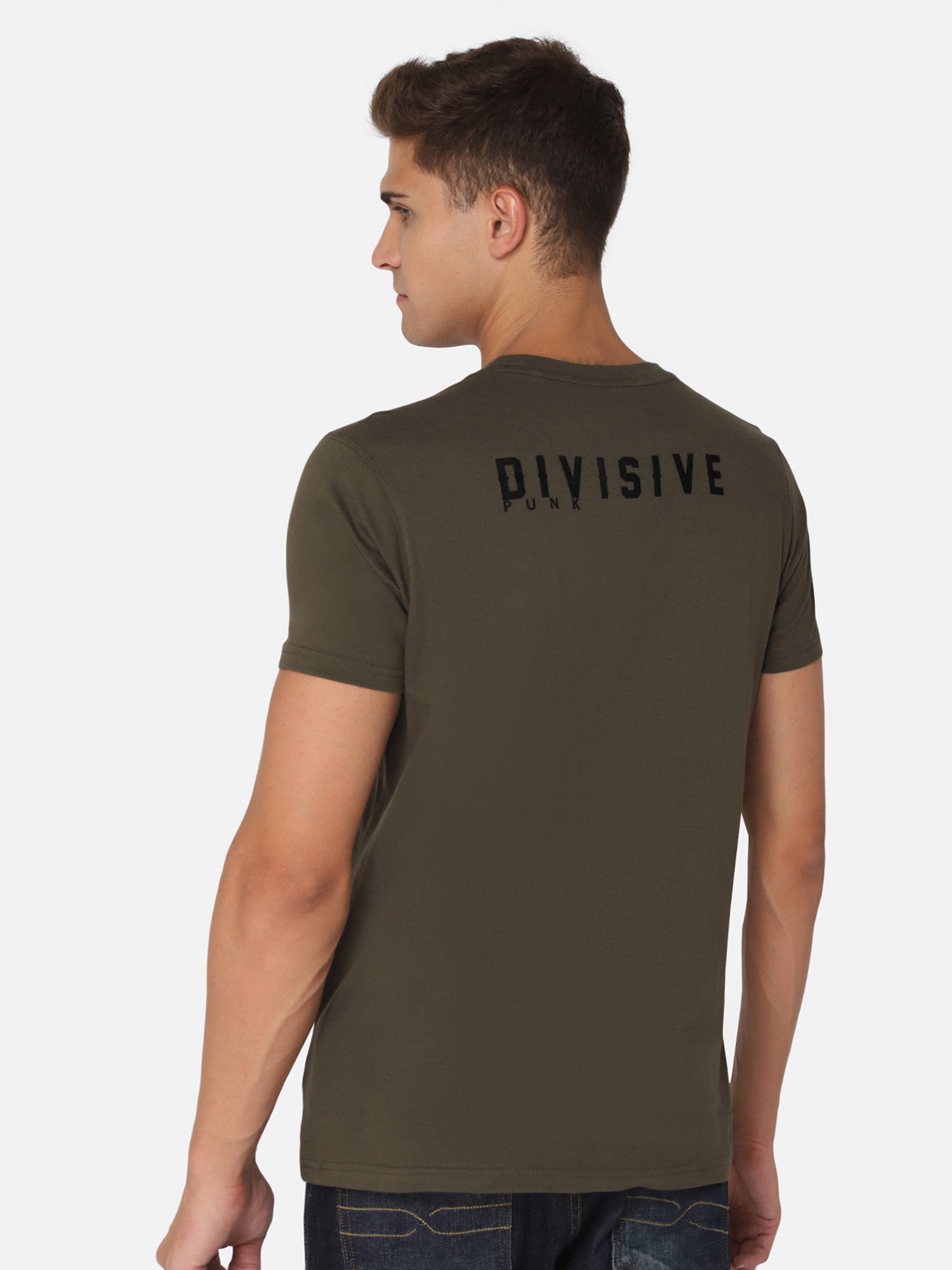 Punk DIVISIVE Olive T-shirt