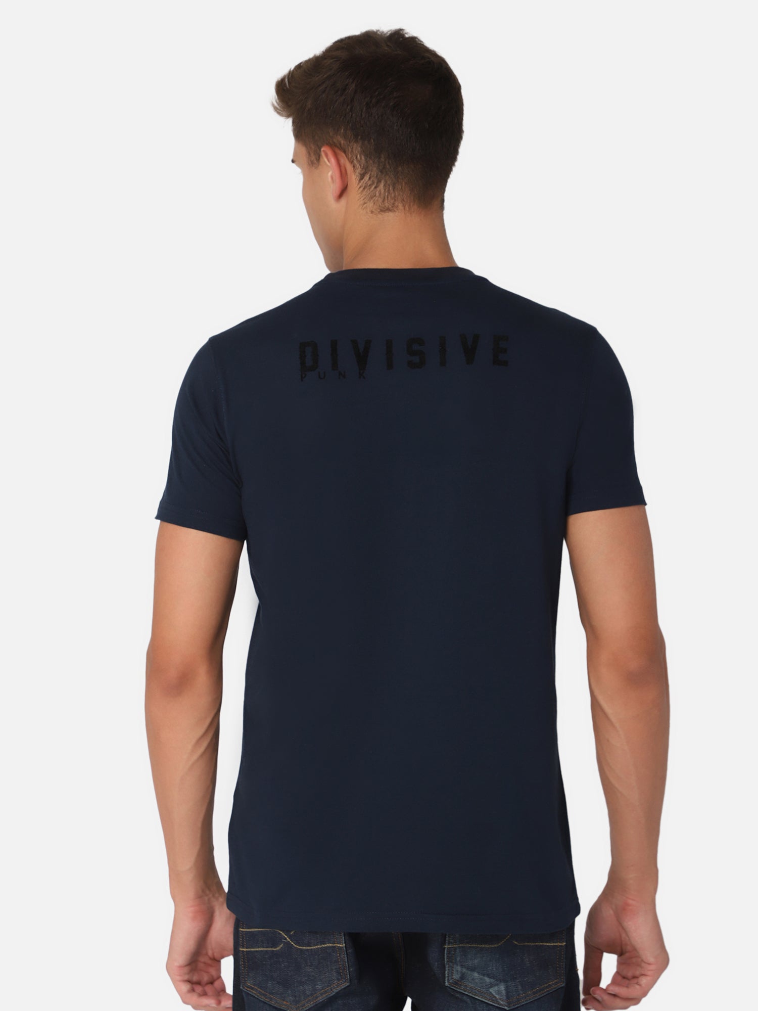 Punk DIVISIVE Navy T-shirt