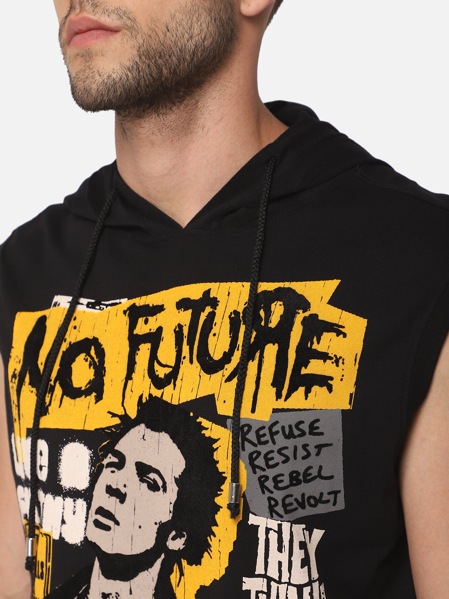 Punk NO-FUTURE Oversized T-shirt