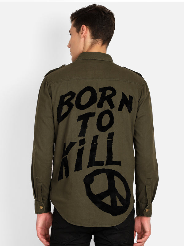 Punk Shirt Born-To-Kill