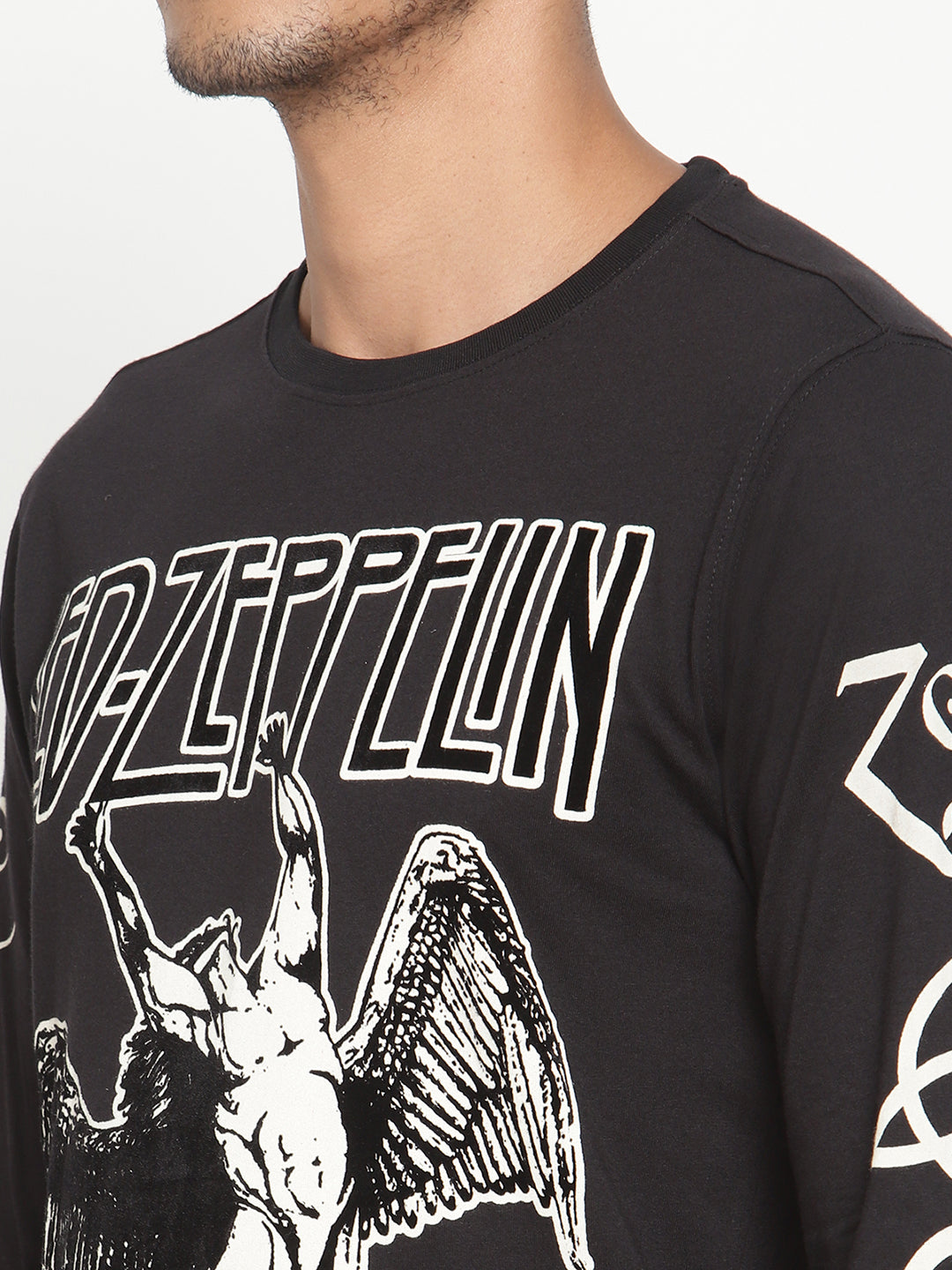 Punk LED-ZEPPELIN Black T-shirt