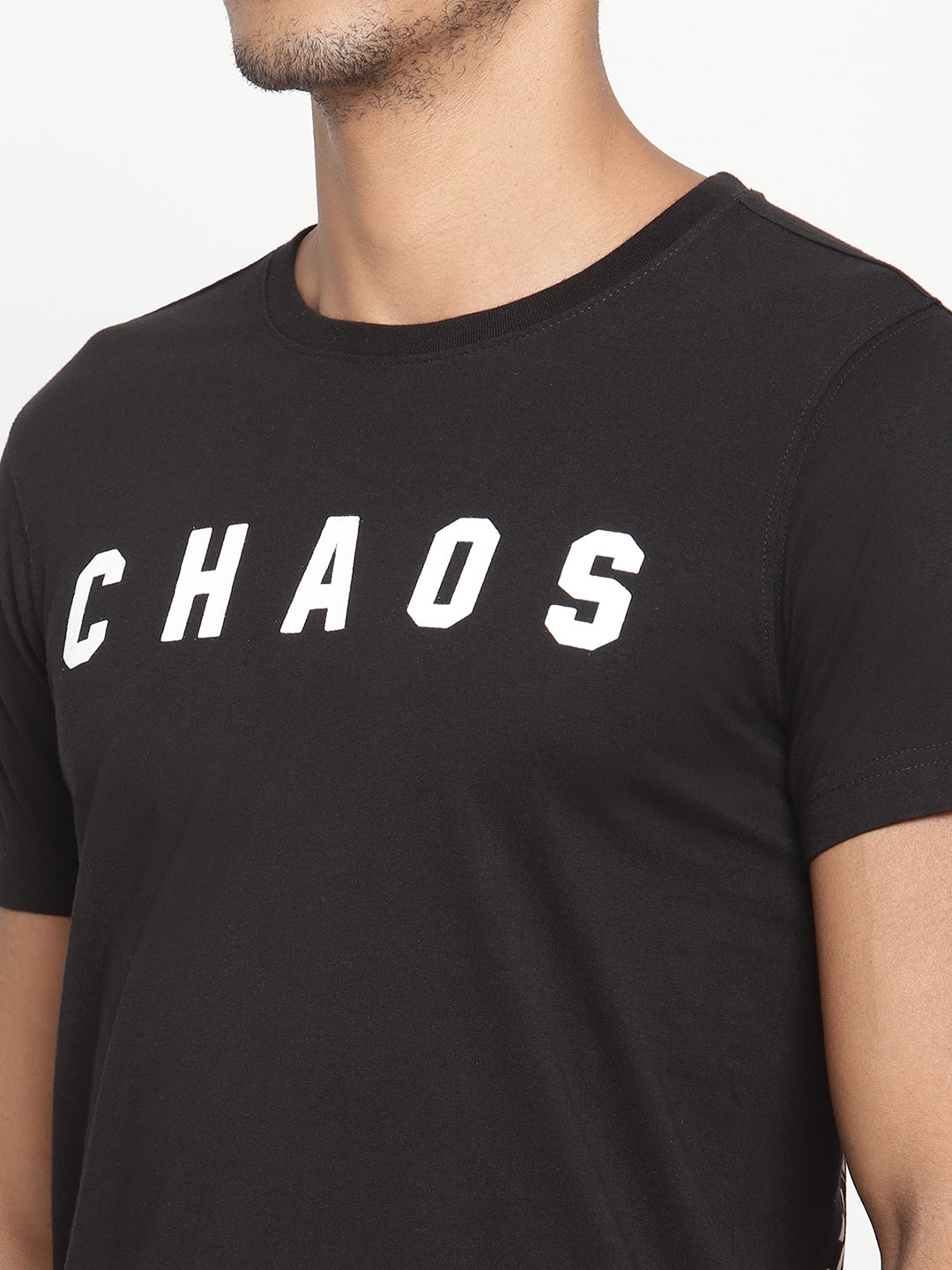Punk CHAOS Black T-shirt