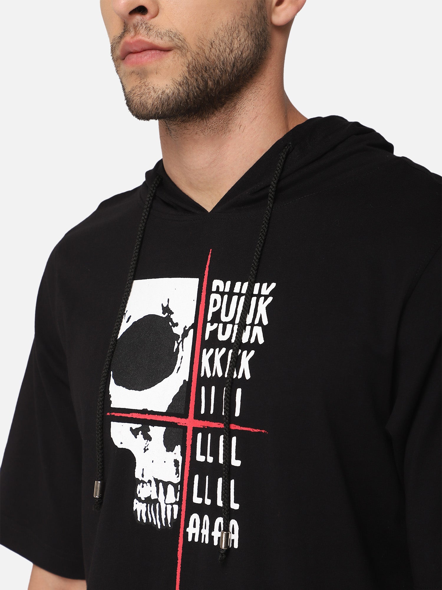 Punk PUNK-KILLA Oversized T-shirt