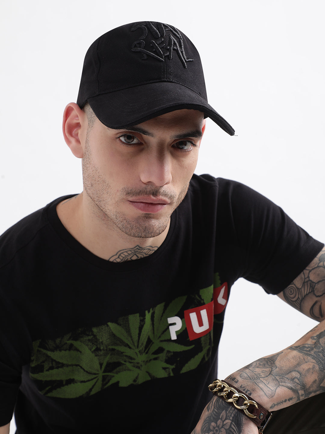Punk Stay Real Black Cap