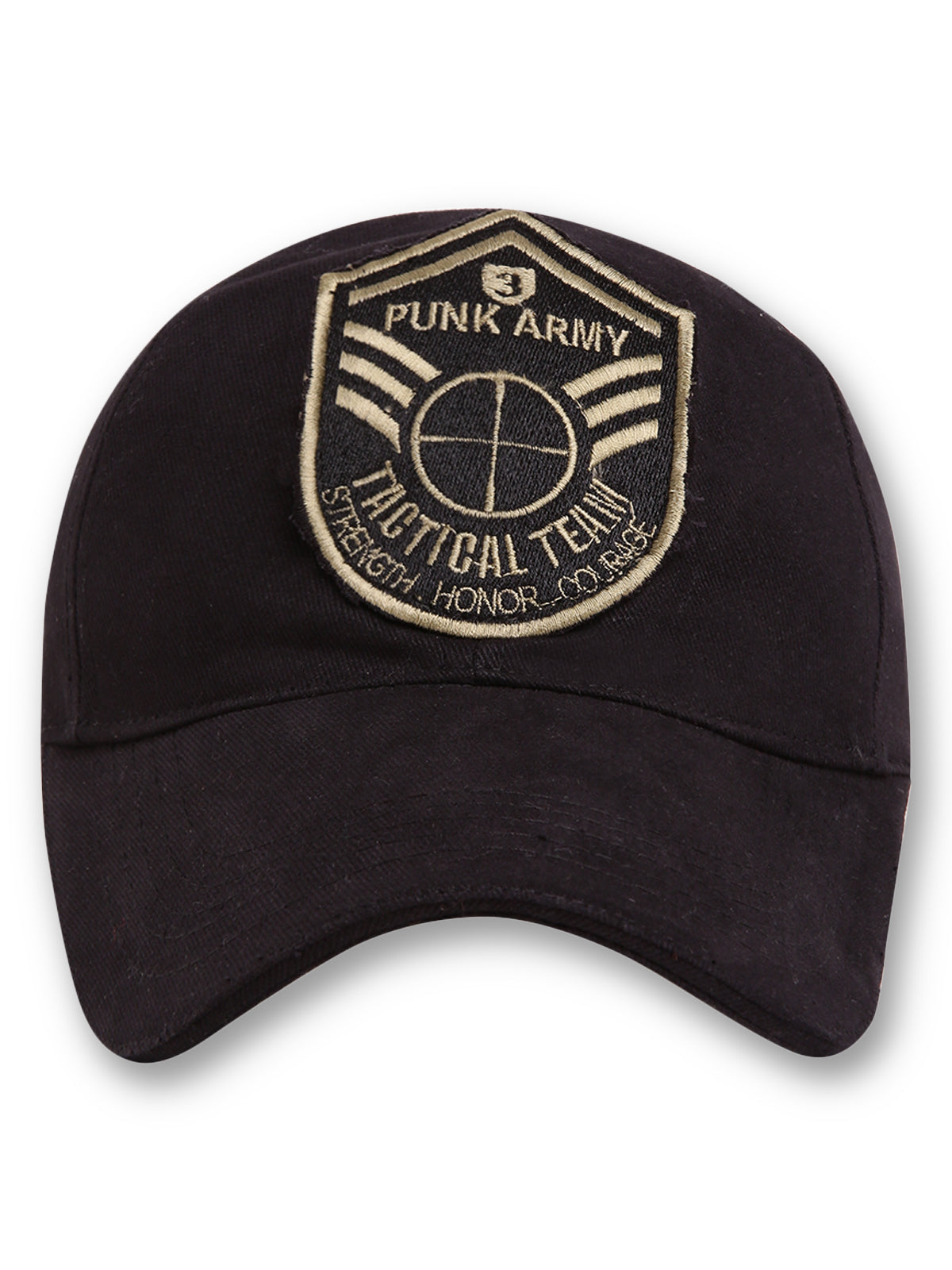 Punk Army Cap Black
