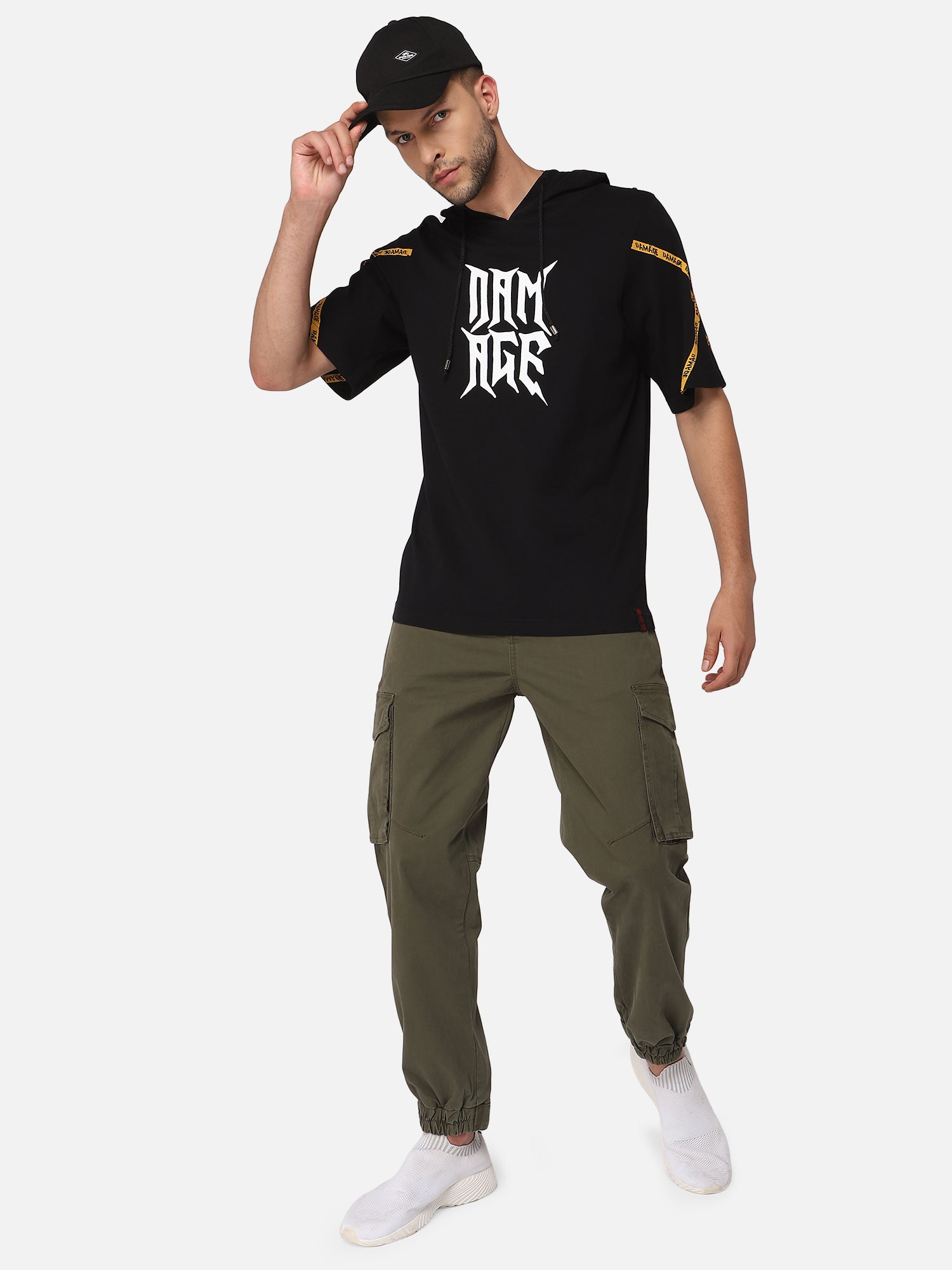 Punk DAMAGE Oversized T-shirt