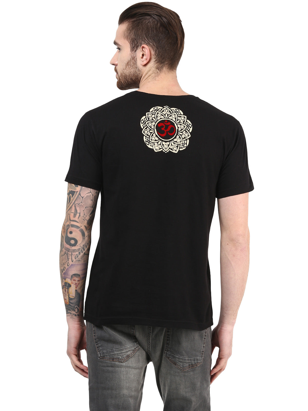 Punk Black GOTHIC-OM T-shirt